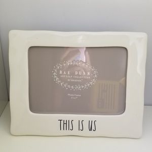 Rae Dunn THIS IS US Picture Frame